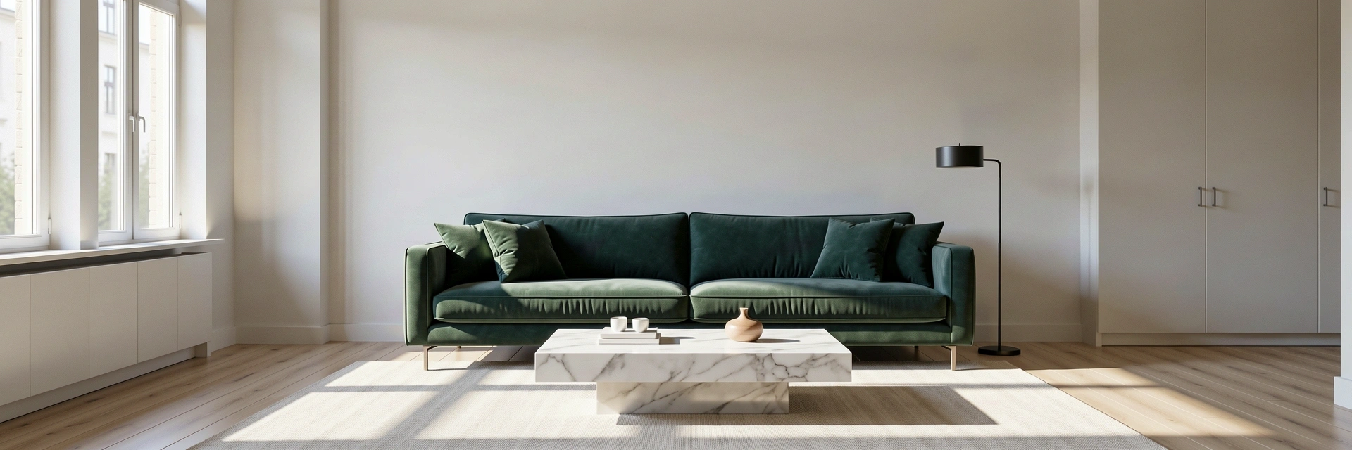 High-end interior design visualization